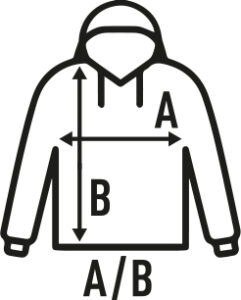 Certosino-Group-Prodotti-Felpa-Unisex-Full-Zip-Con-Cappuccio-JHK-SWUAHOOD-Taglie