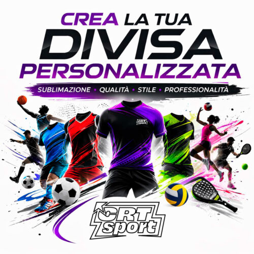 kit sportivo personalizzato sublimazione sport