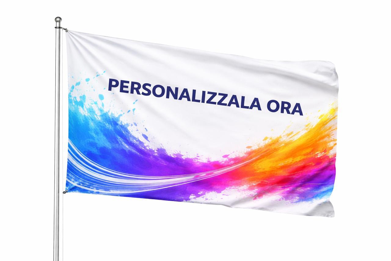 Bandiera Personalizzata Sublimazione | Stampa Professionale Made in Italy CRT Sport
