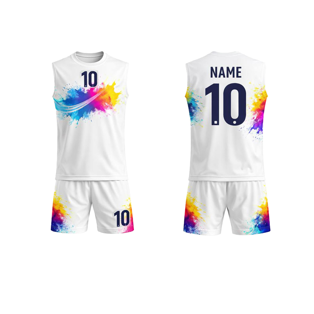 Kit Sportivo Canotta + Pantaloncino Personalizzato Professionale 100% Sublimatico | Confort Qualità