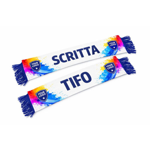 sciarpa tifoso personalizzata crt sport sublimazione