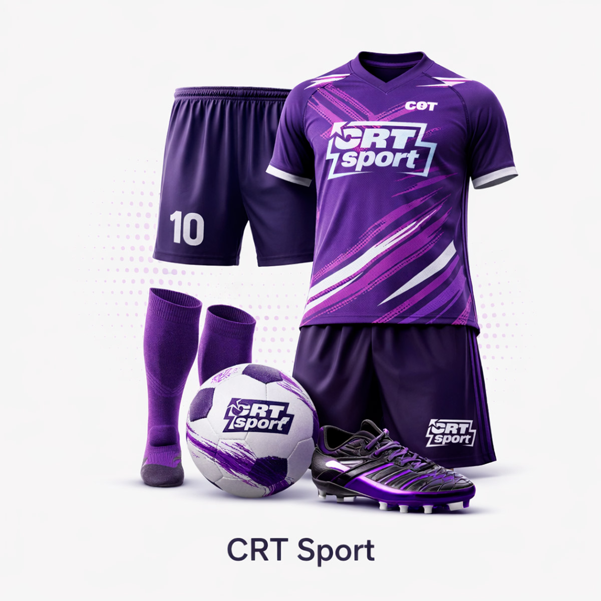 crea il tuo kit sport calcio crt sport