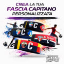 fascia capitano personalizzata sublimatica CRT Sport